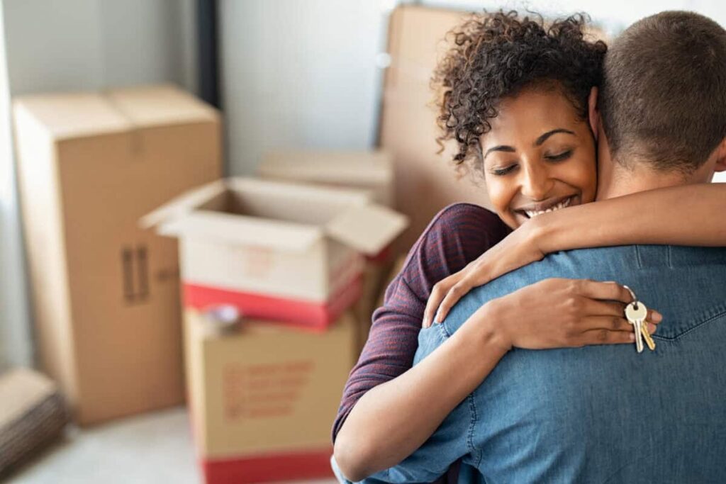 moving into apartment